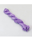 Cordón de nylon. Acabado satén. 1 mm grosor. 10 colores. 24 metros por color. Total 240 mts. 1 set. Cordón de nylon. Acabado satén. 1 mm grosor. 10 colores. 24 metros por color. Total 240 mts. 1 set.