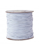 Hilo elástico. WHITE. Nylon+caucho. Alta resistencia. 1 milímetro de grosor. 5 metros.