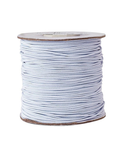 Hilo elástico. WHITE. Nylon+caucho. Alta resistencia. 1 milímetro de grosor. 5 metros. Hilo elástico. WHITE. Nylon+caucho. Alta resistencia. 1 milímetro de grosor. 5 metros.