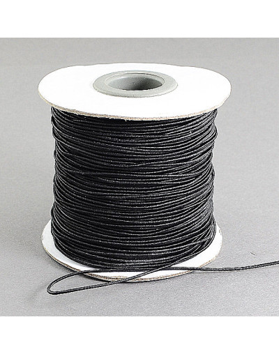 Hilo elástico. BLACK. Nylon+caucho. Alta resistencia. 1 milímetro de grosor. 5 metros, Hilo elástico. BLACK. Nylon+caucho. Alta resistencia. 1 milímetro de grosor. 5 metros,