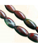 Jásper Rojo. Barril. Perforación vertical. 20x10 milímetros. 1 mm perforación. 1 unidad. Jásper Rojo. Barril. Perforación vertical. 20x10 milímetros. 1 mm perforación. 1 unidad.