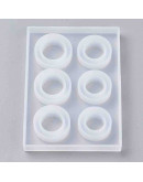 Moldes de silicona. Para resina. Anillos. 83x59x8 mm. 18 y 19 mm diámetro interior. 1 unidad. Moldes de silicona. Para resina. Anillos. 83x59x8 mm. 18 y 19 mm diámetro interior. 1 unidad.