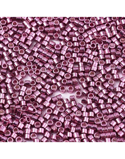 FGB Delica. Color: FLAMINGO. 1,5x1 mm. 0,5 mm perforación. 10 gr (2000 uds aprox).