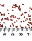 FGB Delica. Color: SADDLE BROWN. 1,5x1 mm. 0,5 mm perforación. 10 gr (2000 uds aprox). FGB Delica. Color: SADDLE BROWN. 1,5x1 mm. 0,5 mm perforación. 10 gr (2000 uds aprox).
