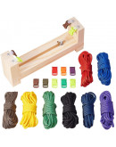 DIY Paracord. Telar para pulseras. 8 hebillas TipTop. 8 hilo Paracord de 4 mts por color. 1 set. DIY Paracord. Telar para pulseras. 8 hebillas TipTop. 8 hilo Paracord de 4 mts por color. 1 set.