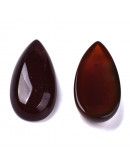 Carnelian. Gota. 28~29x15~17x6~9 milímetros. Sin perforación. 1 unidad. Carnelian. Gota. 28~29x15~17x6~9 milímetros. Sin perforación. 1 unidad.