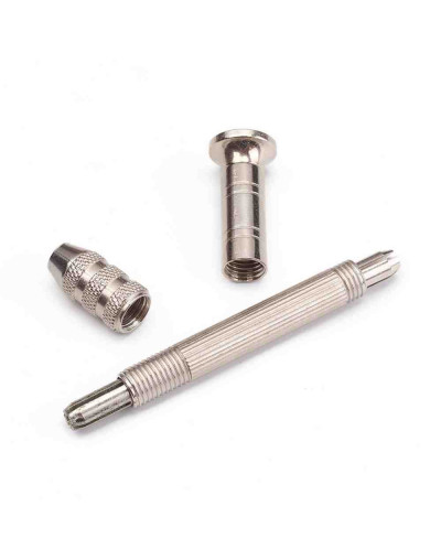 Taladro manual. Mango de aleación. 100 milímetros. Sin brocas. 1 unidad. Taladro manual. Mango de aleación. 100 milímetros. Sin brocas. 1 unidad.