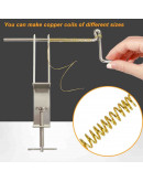 Enrollador de alambre. Coiling Gizmo. Tamaños: 1.2, 1.6, 3.2. 4.2 y 5.2 mm. 1 set. Enrollador de alambre. Coiling Gizmo. Tamaños: 1.2, 1.6, 3.2. 4.2 y 5.2 mm. 1 set.