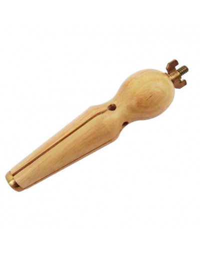 Prensa para anillos. Madera. 150x40 milímetros. 1 unidad. Prensa para anillos. Madera. 150x40 milímetros. 1 unidad.