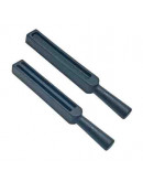 Lingotera. Hierro fundido. 3 canales. Para plancha de: 165x19x8 mm (1). 165x8x8 mm (2). 1 ud. Lingotera. Hierro fundido. 3 canales. Para plancha de: 165x19x8 mm (1). 165x8x8 mm (2). 1 ud.