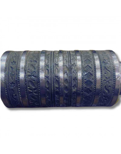 Rodillo patrones (08). 140 mm rodillo. 75 mm zona trabajo. Diseños 9 mm ancho. 6 diseños. 1 ud.