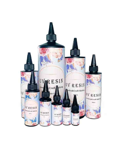 Resina UV. Color cristal. 100 gramos. 1 unidad.