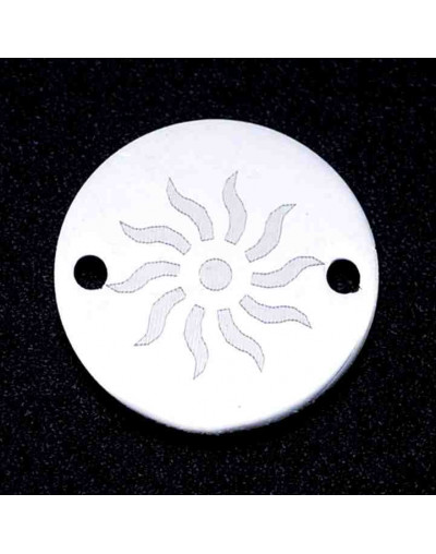 Sol. Acero inoxidable. Color plateado. 12x1 milímetro. 1,2 mm perforación. 1 unidad.