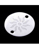 Sol. Acero inoxidable. Color plateado. 12x1 milímetro. 1,2 mm perforación. 1 unidad.