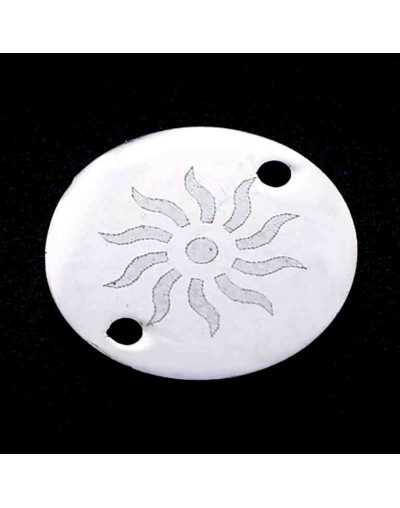 Sol. Acero inoxidable. Color plateado. 12x1 milímetro. 1,2 mm perforación. 1 unidad.