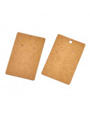 Display Cards. Para collares y aretes. Cartón. 90x60 milímetros. 20 unidades. Display Cards. Para collares y aretes. Cartón. 90x60 milímetros. 20 unidades.
