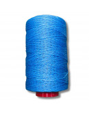 Hilo encerado poliéster. Color Celeste X156. Artist Twine. 1 milímetro grosor. 180 metros. 1 cono.