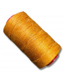 Hilo encerado poliéster. Color Naranja M1113. Artist Twine. 1 milímetro grosor. 180 metros. 1 cono.