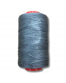 Hilo encerado poliéster. Color Gris M1243. Artist Twine. 1 milímetro grosor. 180 metros. 1 cono.