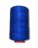 Hilo encerado poliéster. Color Azul M1410. Artist Twine. 1 milímetro grosor. 180 metros. 1 cono.