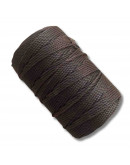Nylon Twist. Hilo tipo espiga 18. CAFE. 1,8 mm grosor. 200 gramos neto. 180 metros. 1 cono. Nylon Twist. Hilo tipo espiga 18. CAFE. 1,8 mm grosor. 200 gramos neto. 180 metros. 1 cono.