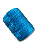 Nylon Twist. Hilo tipo espiga 18. AZUL. 1,8 mm grosor. 200 gramos neto. 180 metros. 1 cono. Nylon Twist. Hilo tipo espiga 18. AZUL. 1,8 mm grosor. 200 gramos neto. 180 metros. 1 cono.