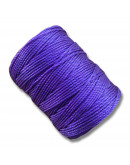 Nylon Twist. Hilo tipo espiga 18. MORADO. 1,8 mm grosor. 200 gramos neto. 180 metros. 1 cono. Nylon Twist. Hilo tipo espiga 18. MORADO. 1,8 mm grosor. 200 gramos neto. 180 metros. 1 cono.