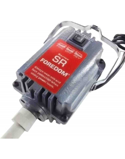 Motor FOREDOM (NO original). 110V. 500/1800 rpm. Incluye: extensión, pieza de mano y mandril.