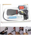 Motor FOREDOM (NO original). 110V. 500/1800 rpm. Incluye: extensión, pieza de mano y mandril. Motor FOREDOM (NO original). 110V. 500/1800 rpm. Incluye: extensión, pieza de mano y mandril.