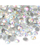 Rhinestone termo adhesivo. Faceteado. Color: Cristal AB. 1.9~2.0 mm (SS6). 1440 uds aprox. Rhinestone termo adhesivo. Faceteado. Color: Cristal AB. 1.9~2.0 mm (SS6). 1440 uds aprox.