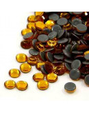 Rhinestone termo adhesivo. Faceteado. Color: Topaz. 4.6~4.8 mm (SS20). 360 uds aprox. Rhinestone termo adhesivo. Faceteado. Color: Topaz. 4.6~4.8 mm (SS20). 360 uds aprox.