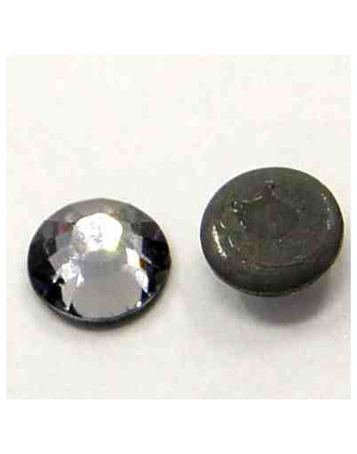 Rhinestone termo adhesivo. Faceteado. Color: Black. 4.6~4.8 mm (SS20). 360 uds aprox.