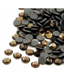 Rhinestone termo adhesivo. Faceteado. Color: Topaz. 4.6~4.8 mm (SS20). 360 uds aprox. Rhinestone termo adhesivo. Faceteado. Color: Topaz. 4.6~4.8 mm (SS20). 360 uds aprox.