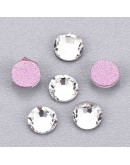 Rhinestone. Cabujón Faceteado. Color: Crystal. 2.7~2.8 mm (SS10). 1440 uds aprox. Rhinestone. Cabujón Faceteado. Color: Crystal. 2.7~2.8 mm (SS10). 1440 uds aprox.