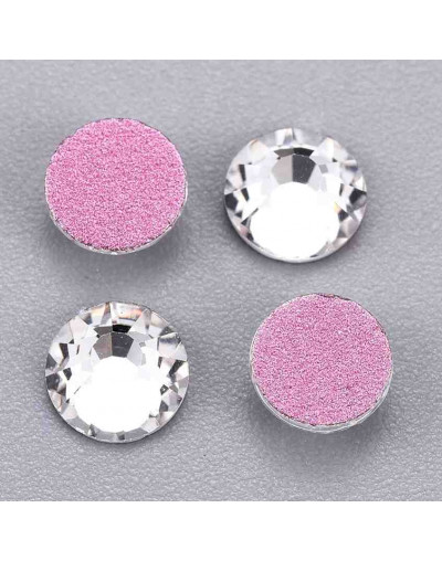 Rhinestone. Cabujón Faceteado. Color: Crystal. 4.6~4.8 mm (SS20). 360 uds aprox. Rhinestone. Cabujón Faceteado. Color: Crystal. 4.6~4.8 mm (SS20). 360 uds aprox.