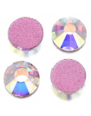 Rhinestone. Cabujón Faceteado. Color: Crystal AB. 4.6~4.8 mm (SS20). 360 uds aprox. Rhinestone. Cabujón Faceteado. Color: Crystal AB. 4.6~4.8 mm (SS20). 360 uds aprox.