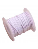 Mecha para velas. 100% algodón. 2 mm grosor. 61 metros. 1 unidad. Mecha para velas. 100% algodón. 2 mm grosor. 61 metros. 1 unidad.