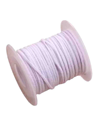 Mecha para velas. 100% algodón. 2 mm grosor. 61 metros. 1 unidad.