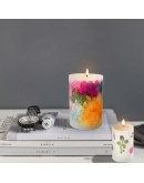 Molde para velas y resina. Cilindro. 86x55 milímetros. 49,5 mm diametro interior. 1 unidad.