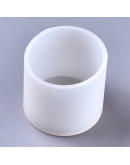 Molde para velas y resina. Cilindro. 56x52 milímetros. 50 mm diametro interior. 1 unidad.