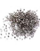 Remaches 4 puntas. Acero inoxidable. 3x2 mm. Uso con acrílicos y remachadora HM089. 25 gramos. Remaches 4 puntas. Acero inoxidable. 3x2 mm. Uso con acrílicos y remachadora HM089. 25 gramos.