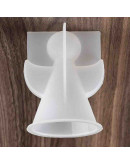 Molde para velas y resina. Religión: Angel. 90x69 milímetros. 1 unidad.