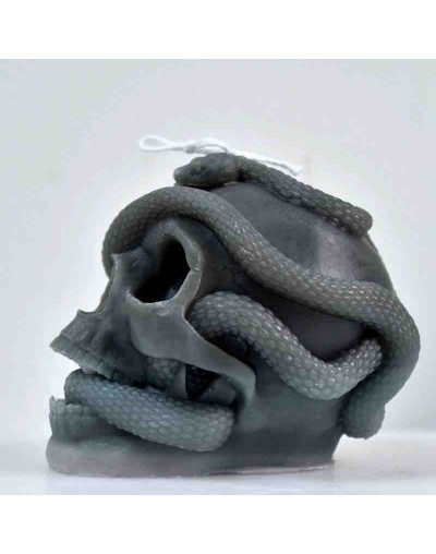 Molde para velas y Resina. Calavera. 113x86 milímetros. 1 unidad.