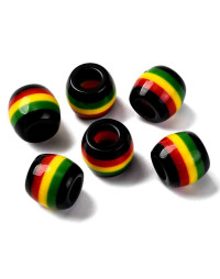 Jamaican. Barril. 10x12 milímetros. 5,5 mm perforación. 15 unidades.