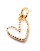 Corazón. Aleación+Esmalte. Baño 18kGold. WHITE. 9X7x2,5. 2,5 mm arandela. 1 ud. Corazón. Aleación+Esmalte. Baño 18kGold. WHITE. 9X7x2,5. 2,5 mm arandela. 1 ud.