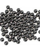 Agata. BLACK. 06 mm diámetro. 1 mm perforación. 60 uds hilo aprox. Agata. BLACK. 06 mm diámetro. 1 mm perforación. 60 uds hilo aprox.