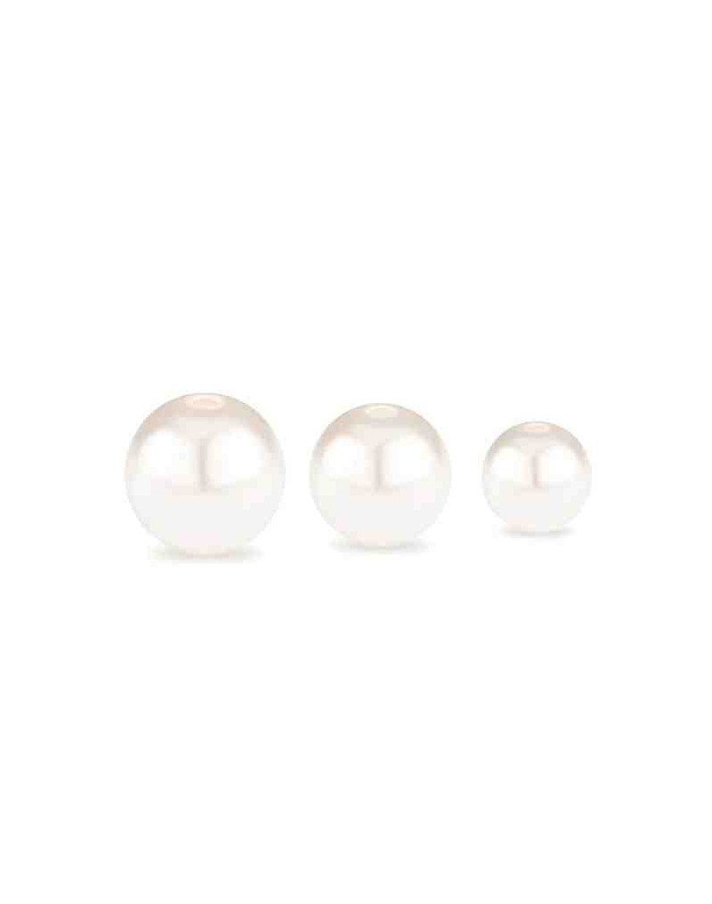 Esfera. Imitación perla. Color White. 08 mm diámetro. 2 mm perforación. 1900 uds aprox. 500 gr. Esfera. Imitación perla. Color White. 08 mm diámetro. 2 mm perforación. 1900 uds aprox. 500 gr.