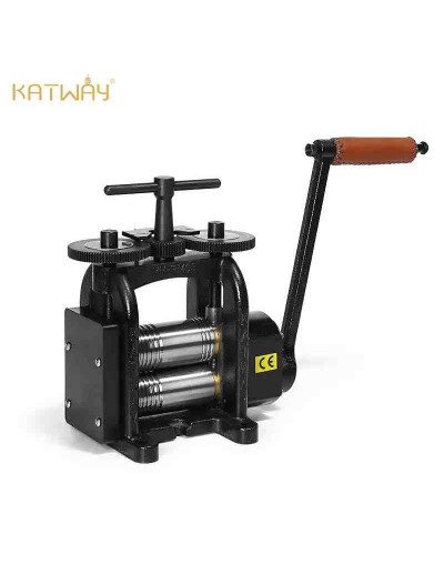 Laminadora KATWAY. Rodillos: plano (53 mm), cuadrado (7), media caña (3). Rodillo 11x55. 1 unidad.