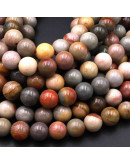 Jásper Picture. 06 mm diámetro. 1 mm perforación. 60 uds hilo aprox.