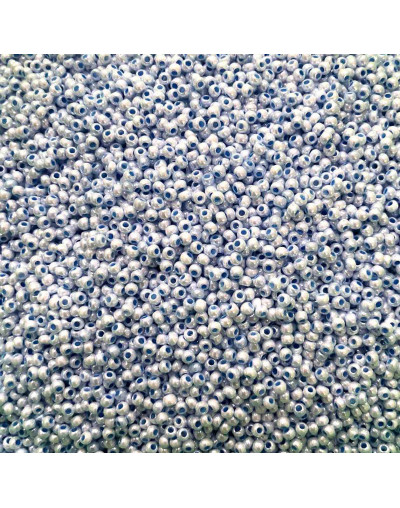 FGB Round 12/0. Color: 0486. 2x1,5 milímetros. 0,7 mm perforación. 40 gramos (4000 uds aprox).